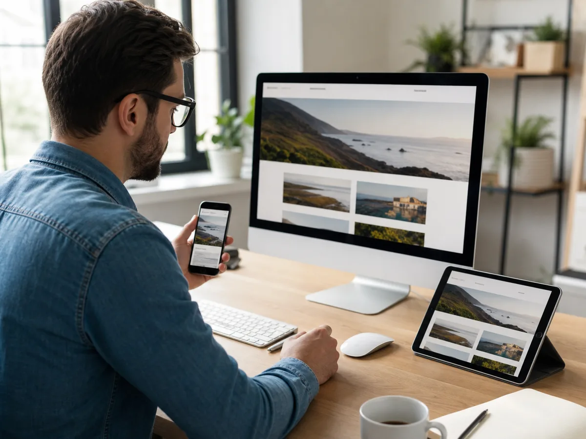 Editorial illustration for HTML, CSS and JavaScript